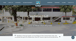 Desktop Screenshot of cambrianhall.in
